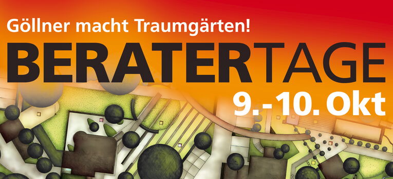 Beratertage 2015 am 9. und 10. Oktober 2015 - Göllner macht Traumgärten!